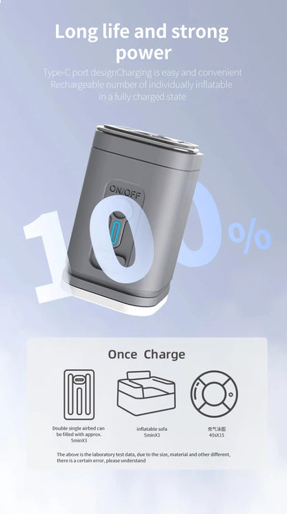 Portable Wireless Air Pump Inflator for Inflatables - Smarsty