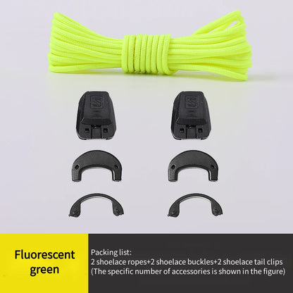 No tie Shoelaces Round Tennis Shoe laces Without ties Adult Kids Fashion Outdoor Running Sneakers Laces Shoes Accesories - Smarsty