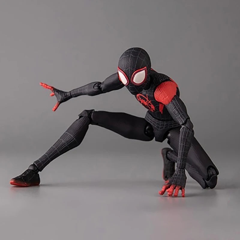 Action Figure Miles Morales Spider-Man Into the Spider Verse Sv Action Collection Sentinel Marvel Figures Model Toys