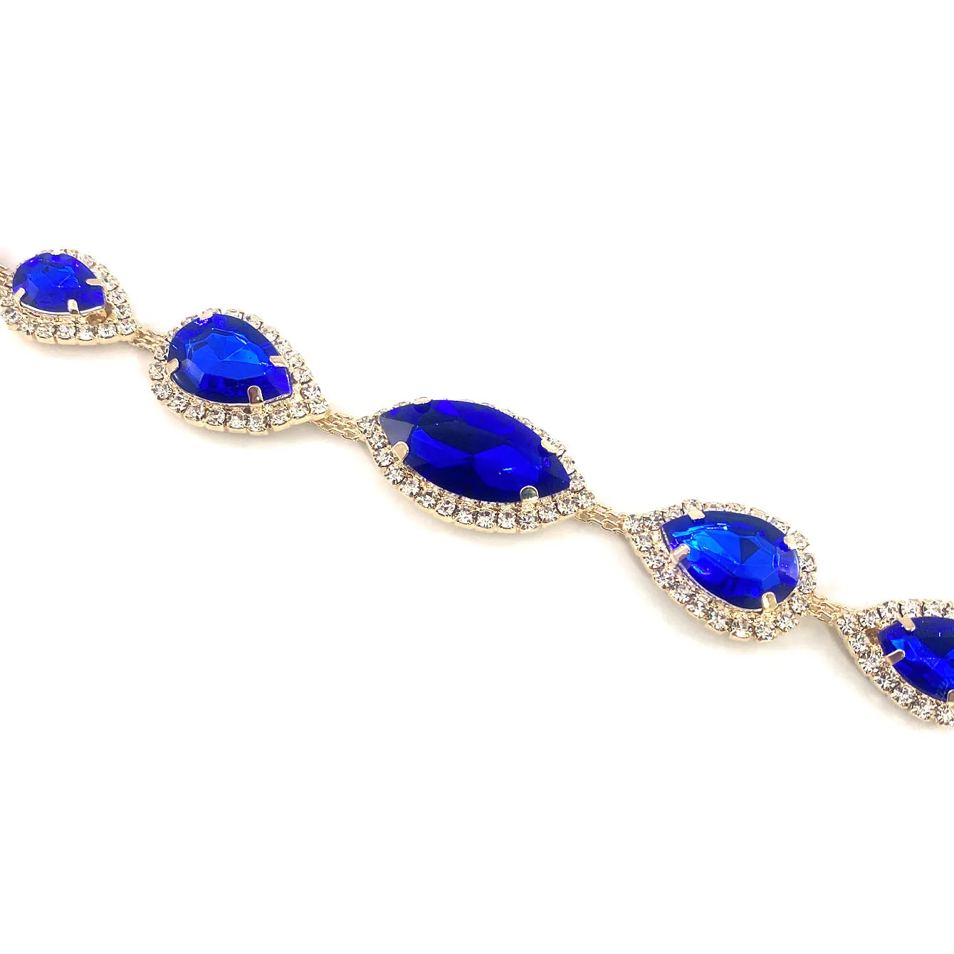 Blue Droplet Body Chain for Women Beach Accessories - Smarsty