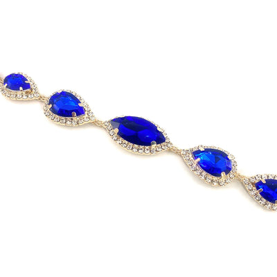Blue Droplet Body Chain for Women Beach Accessories - Smarsty