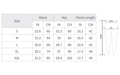 Colorblocked High Waist Yoga Shorts,Shorts for Women Tummy Control Workout Shorts for Women - Smarsty