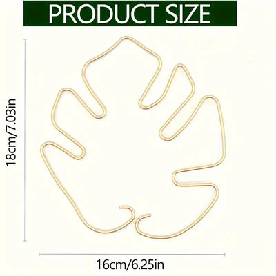 1Pc Large hanging plant stand, iron hooks, suitable for flowerpot decoration, indoor and outdoor use - Smarsty