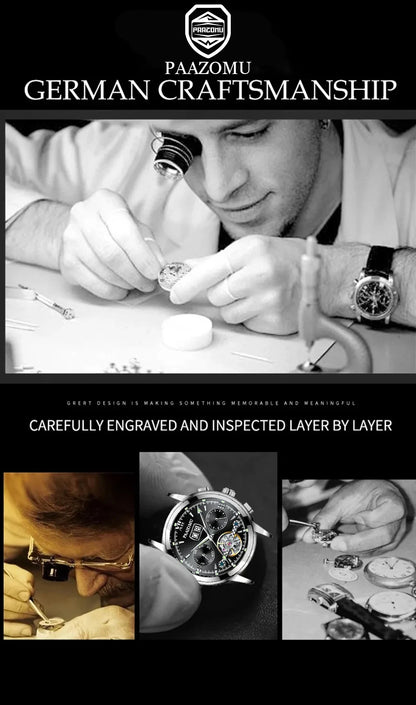 Luxury Waterproof Diver Watch for Men 30ATM - Smarsty