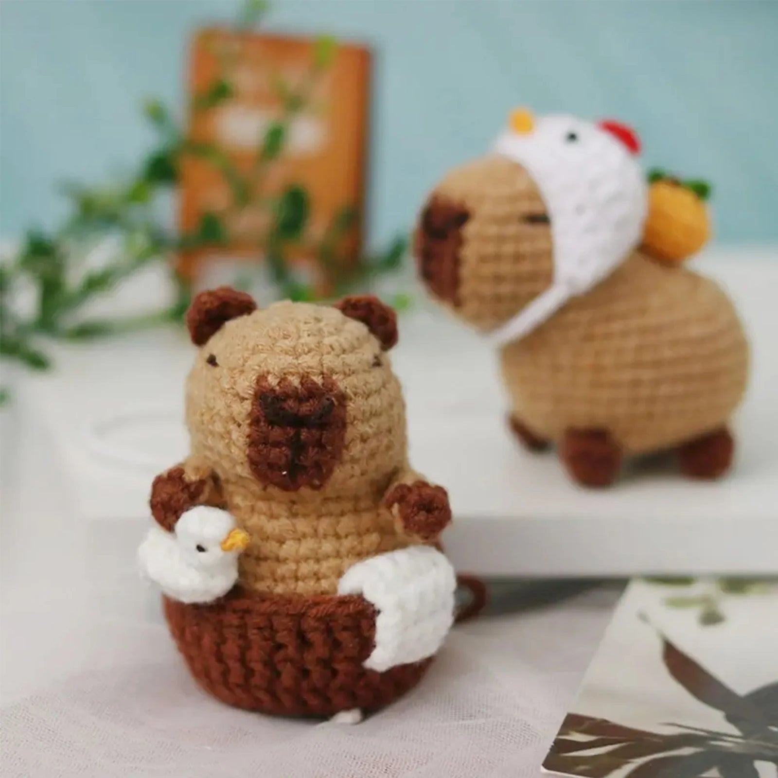 Capybara Crochet Kit for Beginners with Easy Instructions - Smarsty