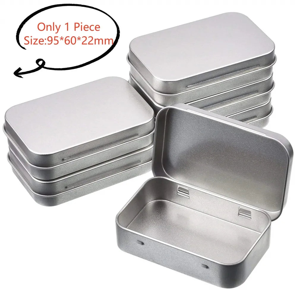 Small Metal Storage Box for Jewelry and Coins - Smarsty
