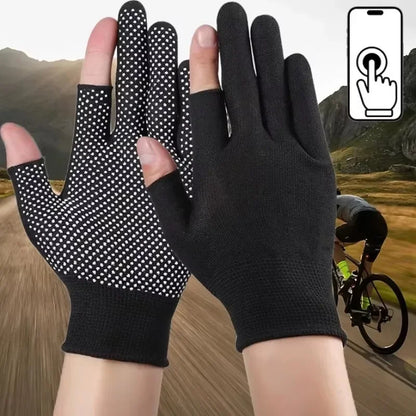 Breathable Non Slip Nylon Touchscreen Gloves for Outdoor Sports - Smarsty