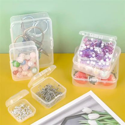 Translucent Plastic Jewelry Storage Box Set - Smarsty
