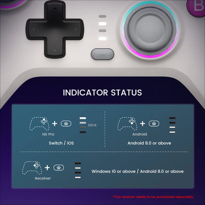 GameSir Nova PC Gamepad with HD Rumble for Nintendo Switch - Smarsty
