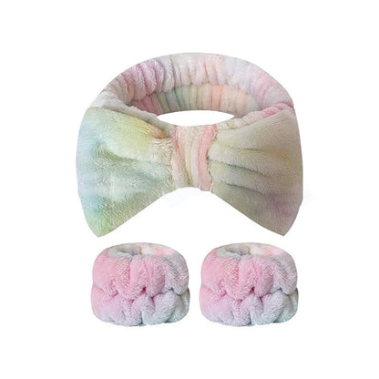 Coral Fleece Wash Face Headband Absorbent Waterproof - Smarsty