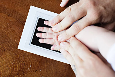 Safe Inkless Baby Handprint Kit No Touch Footprints Two Pack - Smarsty