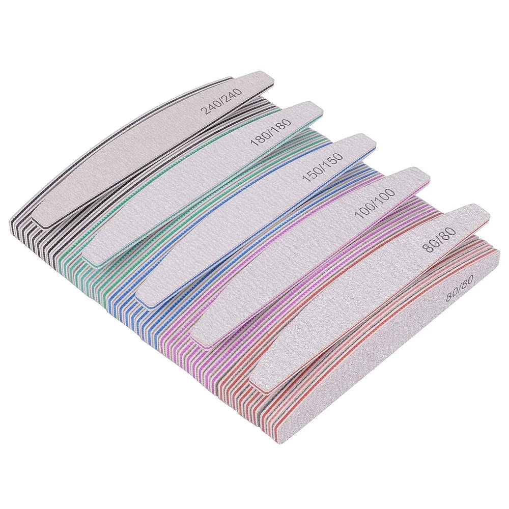 Professional Nail Files Set for Strong and Smooth Nails - Smarsty