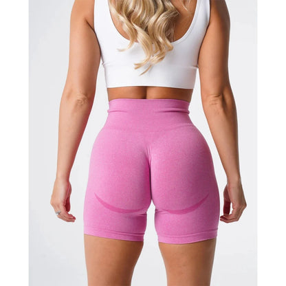 TKITK Seamless Shorts Women  Workout Shorts Fitness Sports Short Gym Yoga Shorts Yoga pants leggings cycling shark pants - Smarsty