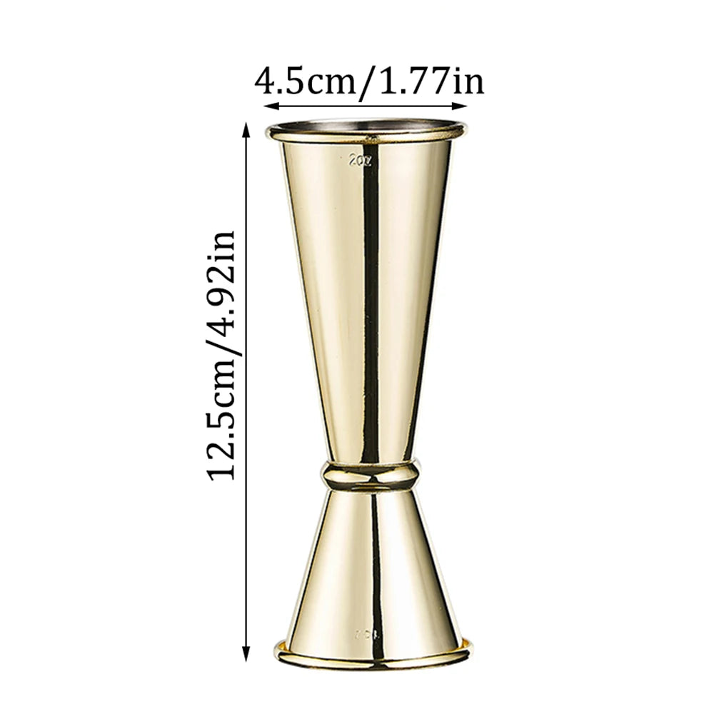 Dual Shot Stainless Steel Jigger for Perfect Cocktails - Smarsty