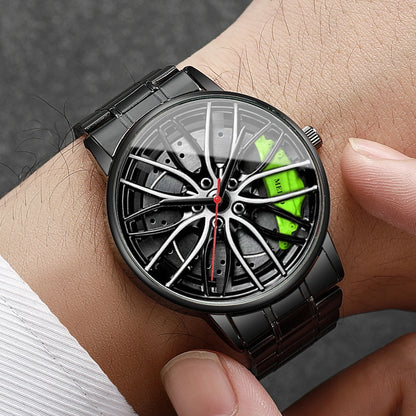 Fashion Men's Quartz Watch with Stainless Steel Band - Smarsty