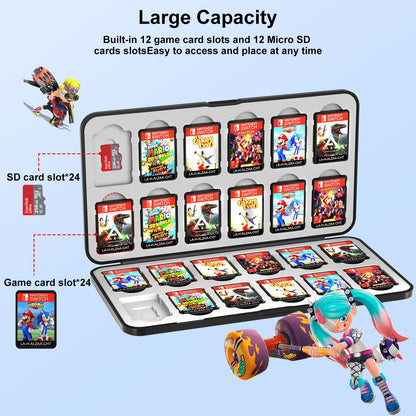24 In 1 Game Card Storage Case for Nintendo Switch - Smarsty