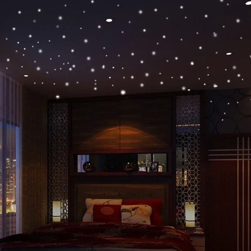 Luminous Glow In The Dark Star Wall Stickers - Smarsty