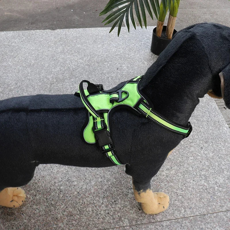 Adjustable Reflective Dog Harness for Comfort and Safety - Smarsty