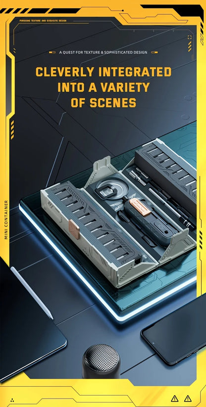 180 in 1 Precision Manual  Multifunctional Screwdriver Set Magnetic Phillips Bits Mobile iPhone & PC & Glasses Repair Tool Gift