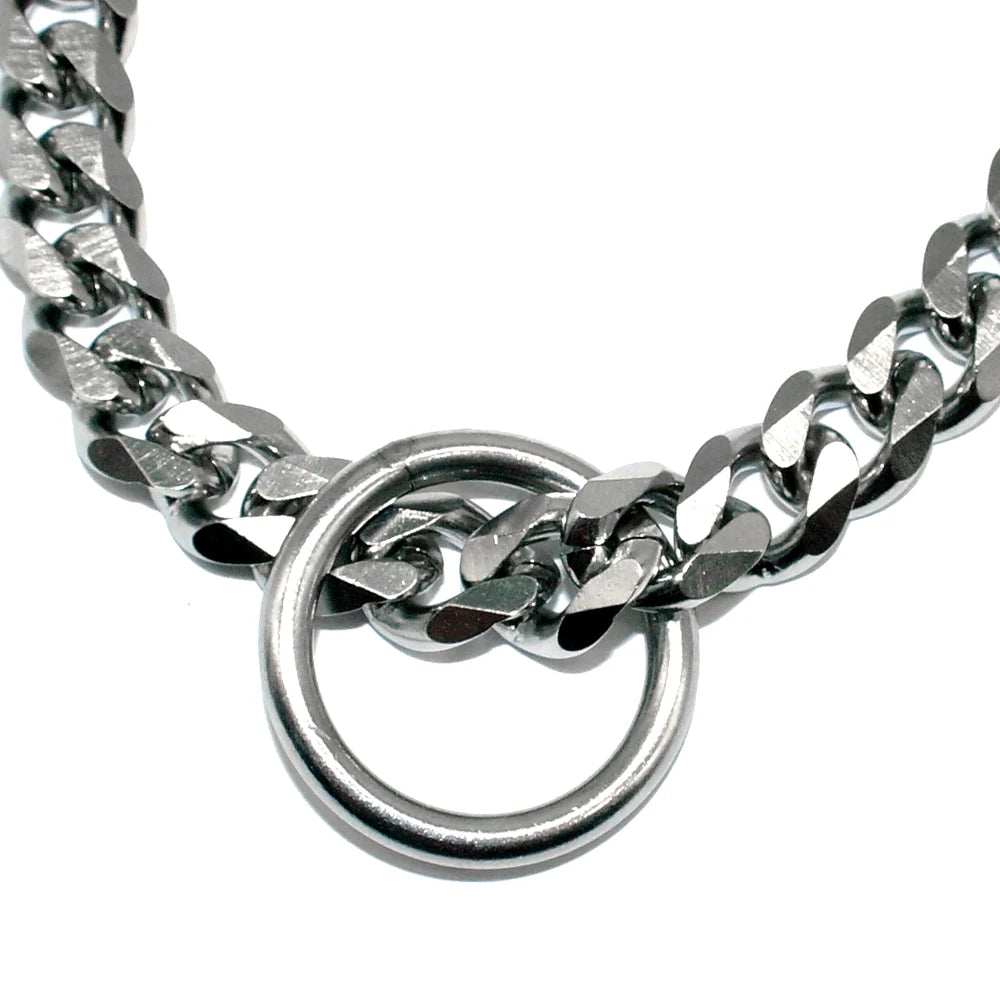 Stainless Steel Slip Collar for Medium Large Dogs - Smarsty