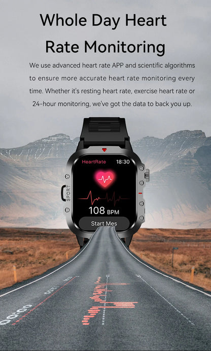 LAXASFIT Smart Watch with Large HD Screen and Fitness Tracking - Smarsty