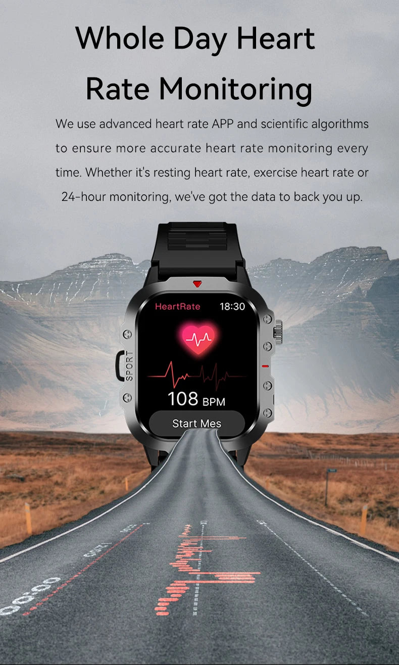 LAXASFIT Smart Watch with Large HD Screen and Fitness Tracking - Smarsty
