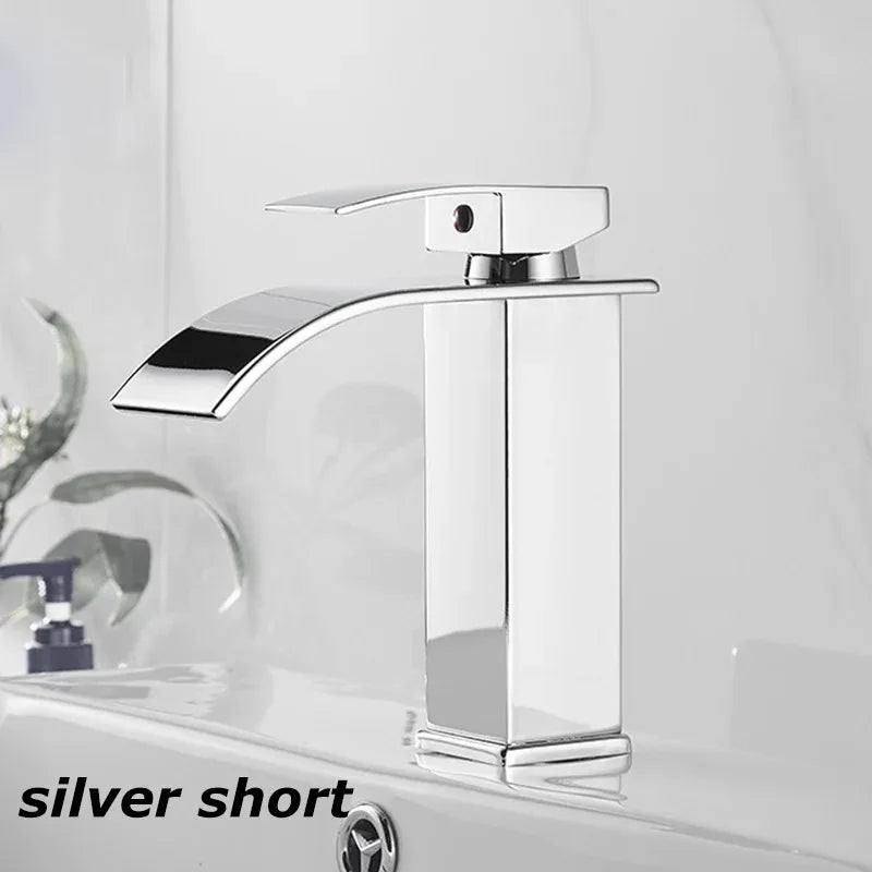Copper Core Waterfall Stainless Steel Basin Faucet - Smarsty