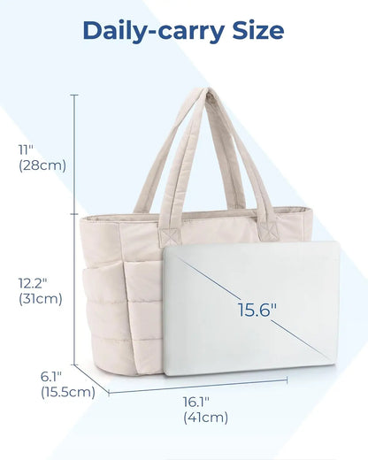 BAGSMART Women Tote Bag Large Capacity Versatile Handbag - Smarsty