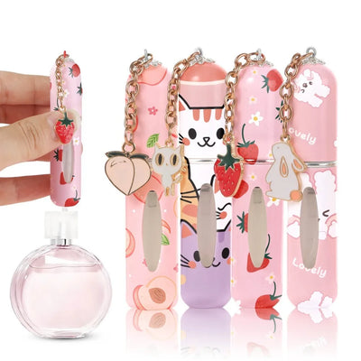 Portable 5ml Refillable Spray Bottle with Elegant Design - Smarsty