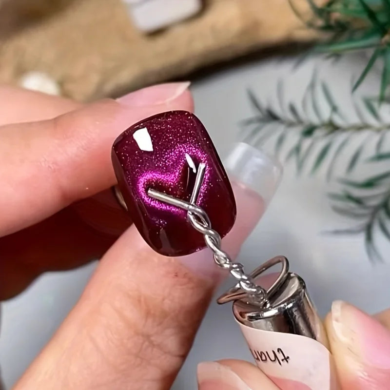 Cat Eye Nail Magnet Set for Stunning Nail Art - Smarsty