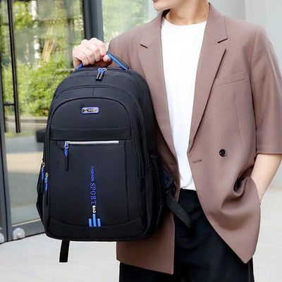 Ladies' backpack, female Korean version, trendy large capacity, high school, middle school, student backpack, travel bag, comput - Smarsty