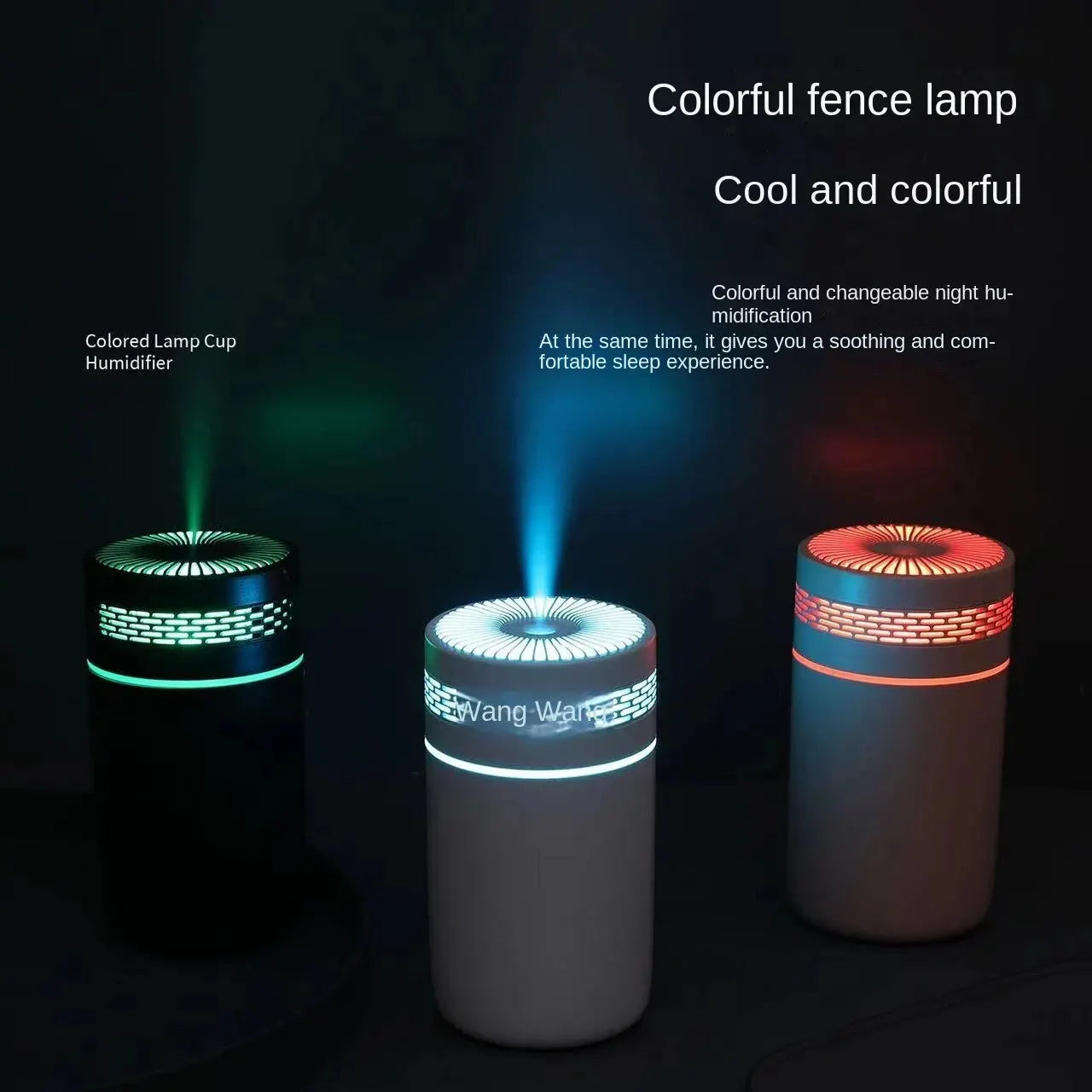Mini Seven-Color Aroma Humidifier for Car Air Purification - Smarsty