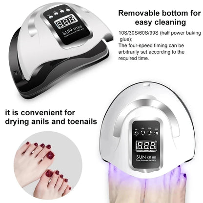 Professional Nail Dryer Lamp with Infrared Sensor - Smarsty