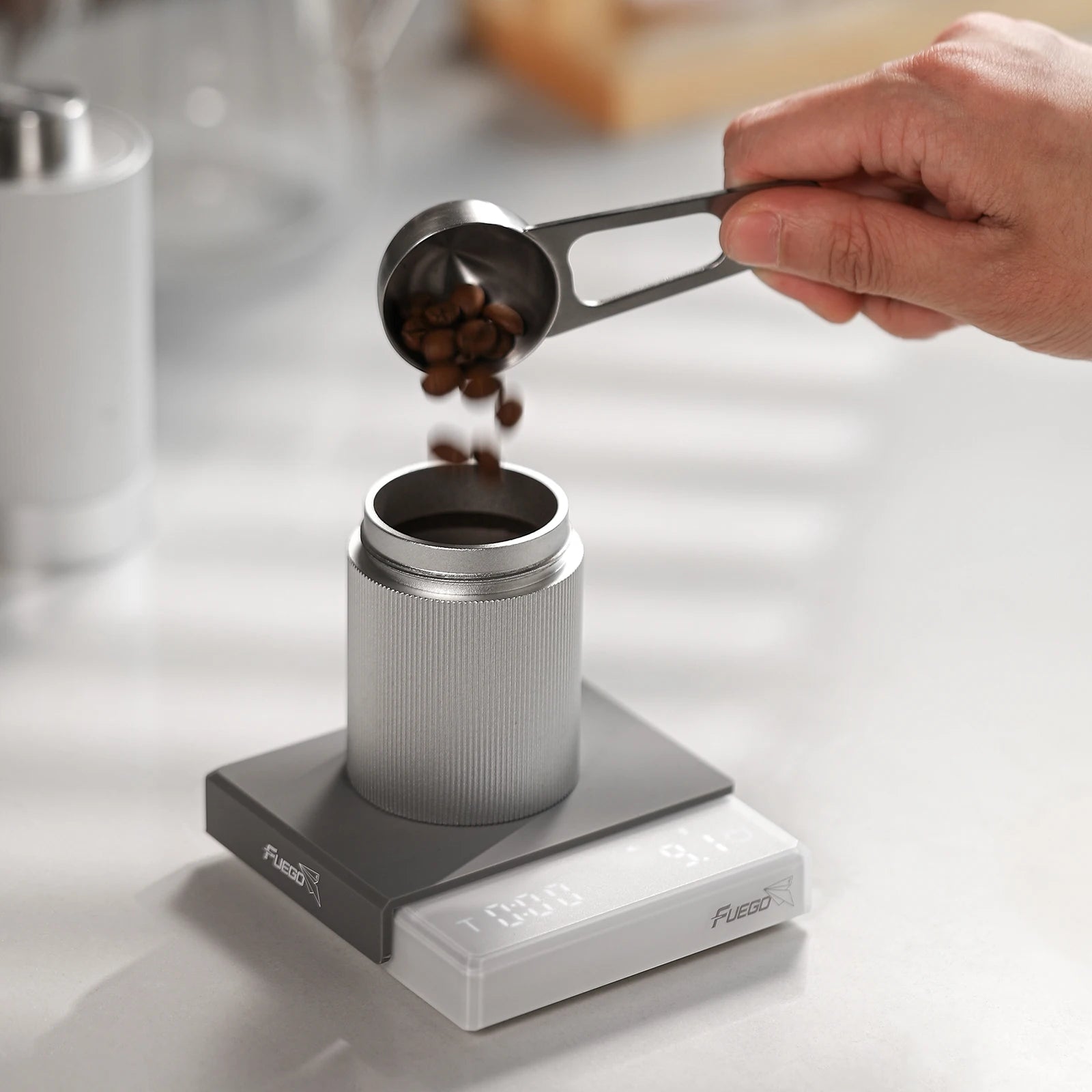 Fuego Digital Coffee Scale with Timer Precision - Smarsty