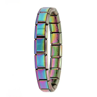 Hapiship Women's Italian Stainless Steel Charm Bracelet - Smarsty