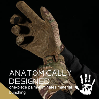 Touchscreen Tactical Gloves Shockproof Non Slip Full Finger - Smarsty
