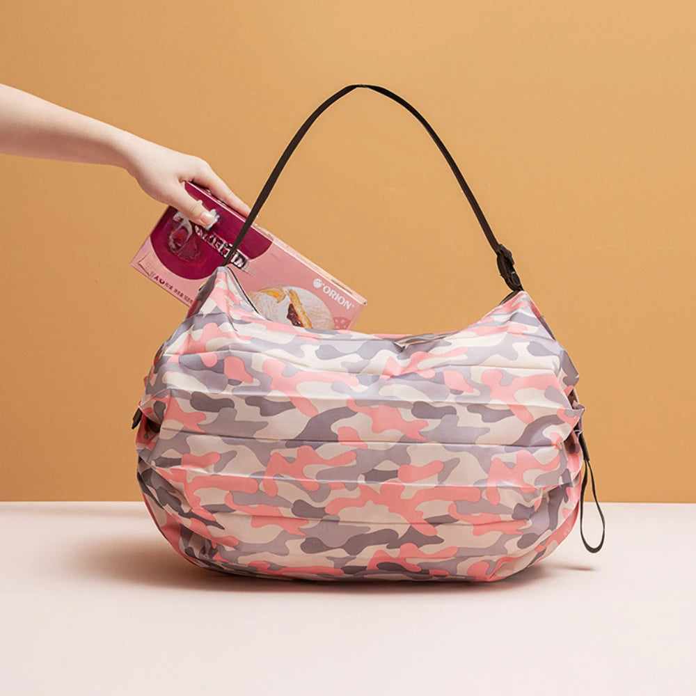 Folding Shopping Bag With Large Capacity For Supermarkets - Smarsty