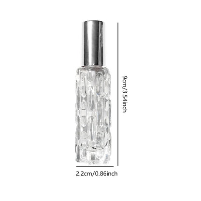10ml Refillable Glass Perfume Spray Bottle With Aluminum Head - Smarsty