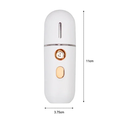 Mini Portable Humidifier Nano Mister Facial Steamer for Hydrated Skin - Smarsty