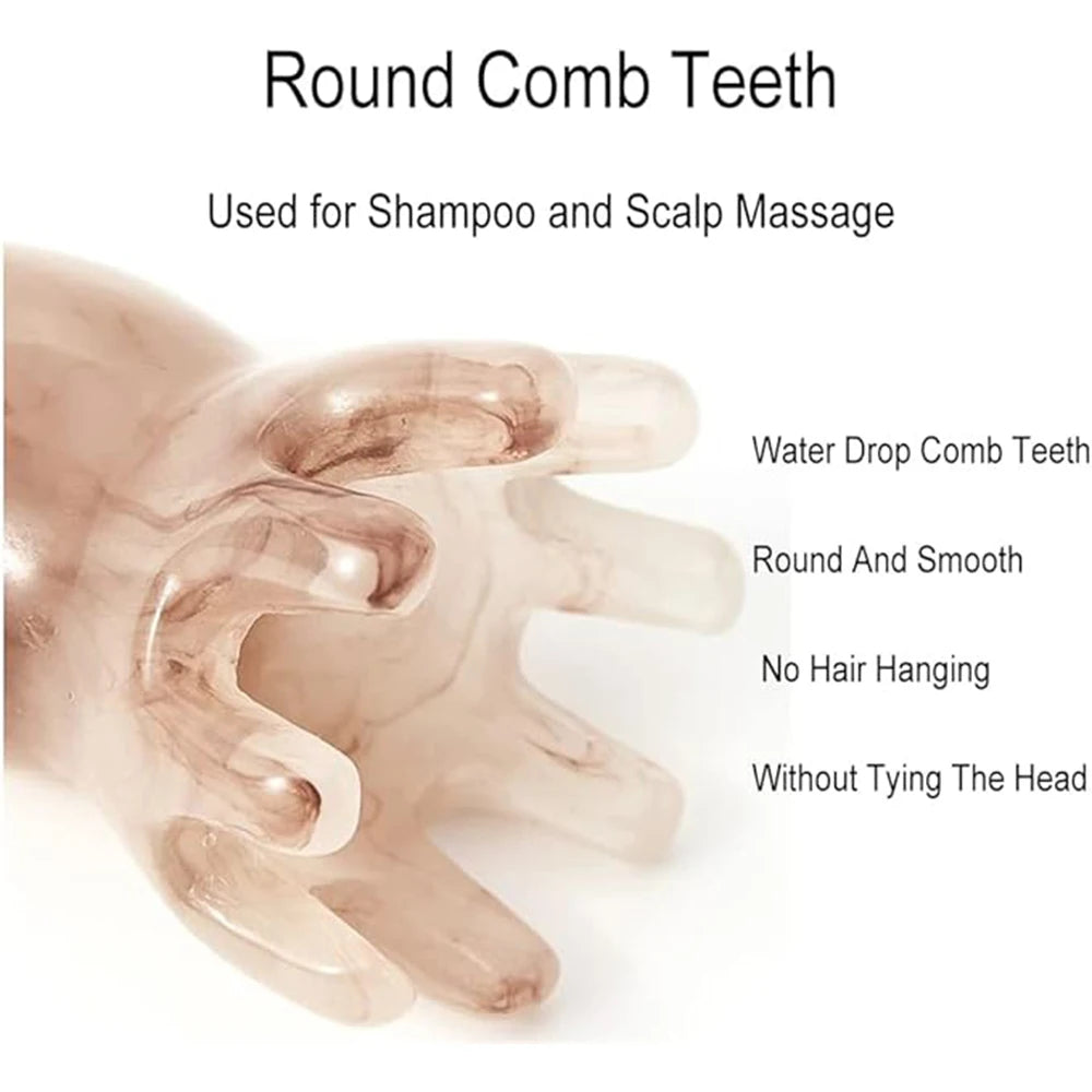 Octopus Shaped Acupoint Massage Comb for Deep Relief - Smarsty