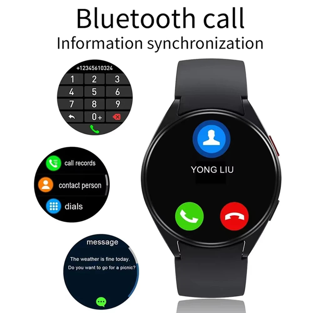 Smart Watch with Bluetooth Call and Health Monitoring - Smarsty