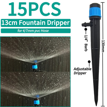 Adjustable Micro Spray Watering Dripper for Gardens - Smarsty