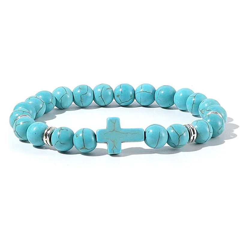 Natural Stone Beads Meditation Bracelet for Yoga - Smarsty