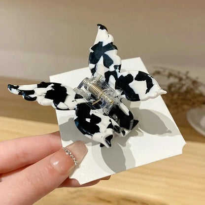 Butterfly Acetate Hair Clip Lightweight Gradient Tie Dye - Smarsty
