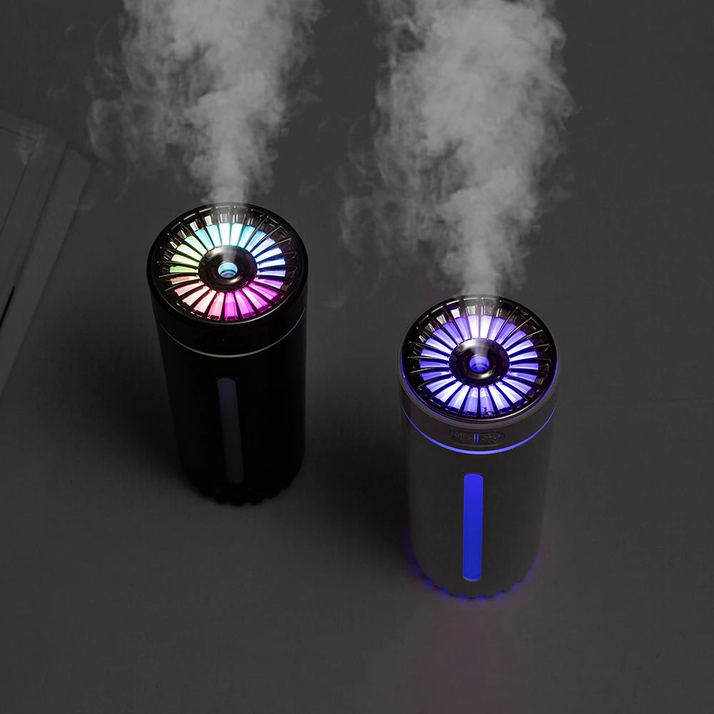 Portable Wireless Car Humidifier with RGB Lights - Smarsty