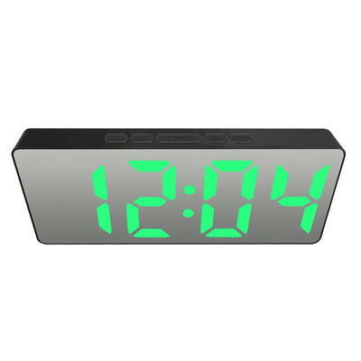 Noiseless Digital Alarm Clock with Large LED Display - Smarsty