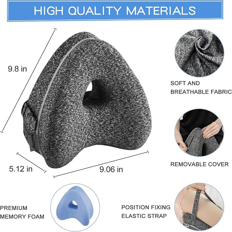 Ergonomic Leg Support Pillow for Sciatica Relief - Smarsty