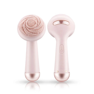 Electric Silicone Facial Brush with Vibration Massage - Smarsty