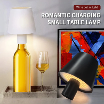 LED Table Lamp for Wine Bottles with Touch Control - Smarsty