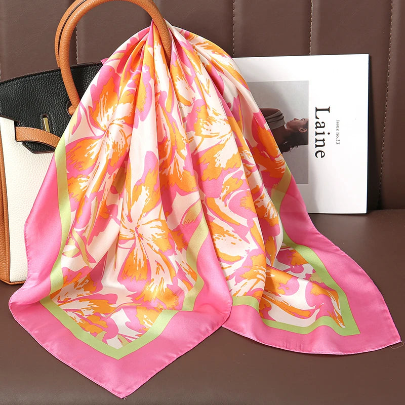 Luxury Silk Hijab Hair Bands With Sun Protection - Smarsty